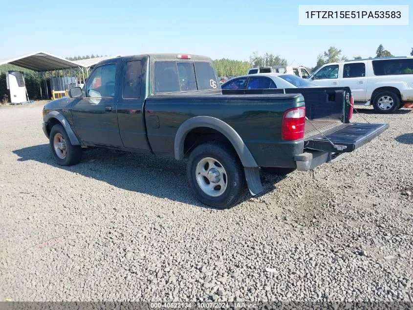 2001 Ford Ranger Edge/Xlt VIN: 1FTZR15E51PA53583 Lot: 40522134