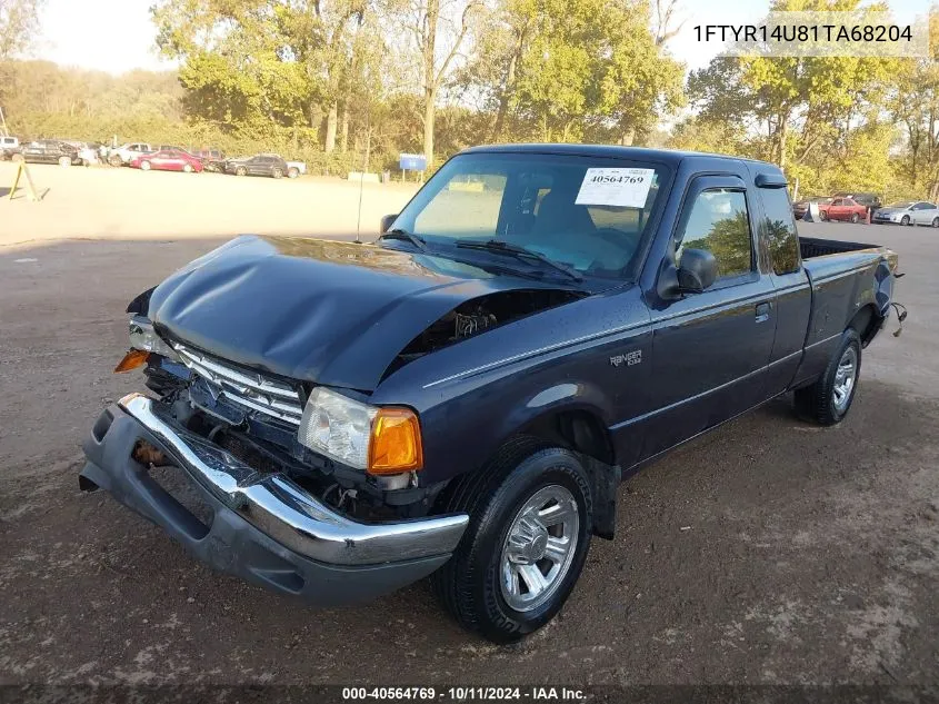 2001 Ford Ranger Edge/Xl/Xlt VIN: 1FTYR14U81TA68204 Lot: 40564769