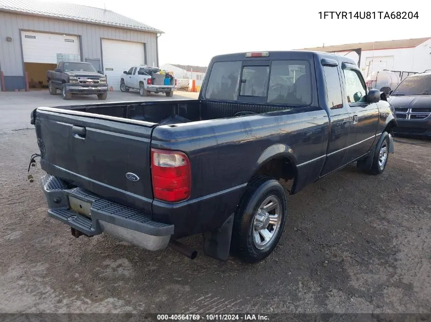 2001 Ford Ranger Edge/Xl/Xlt VIN: 1FTYR14U81TA68204 Lot: 40564769