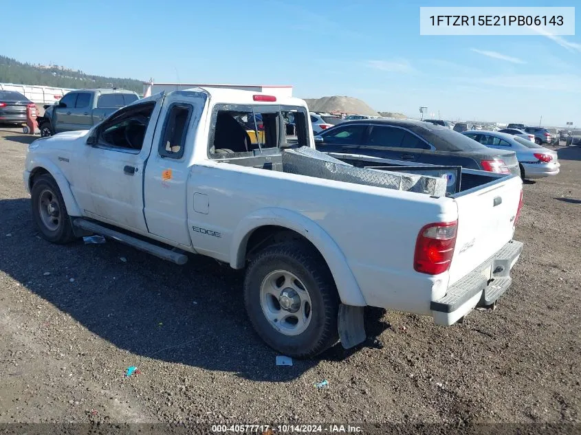 2001 Ford Ranger Edge/Xlt VIN: 1FTZR15E21PB06143 Lot: 40577717