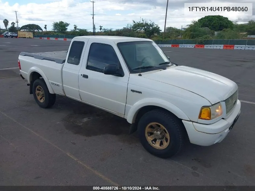 2001 Ford Ranger Edge/Xl/Xlt VIN: 1FTYR14U41PB48060 Lot: 40588726