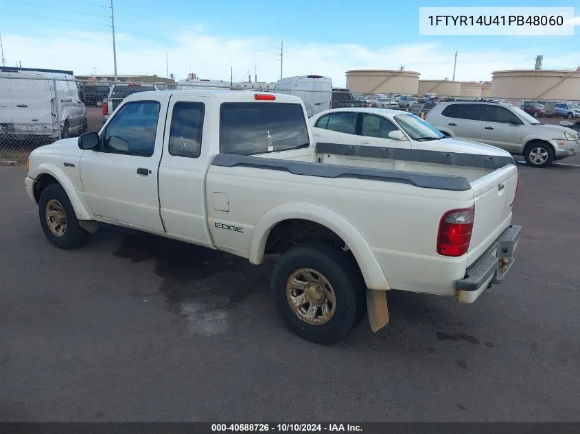 2001 Ford Ranger Edge/Xl/Xlt VIN: 1FTYR14U41PB48060 Lot: 40588726