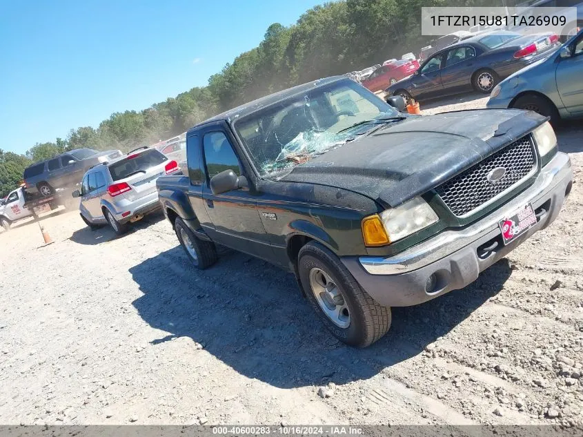 2001 Ford Ranger Edge/Xlt VIN: 1FTZR15U81TA26909 Lot: 40600283