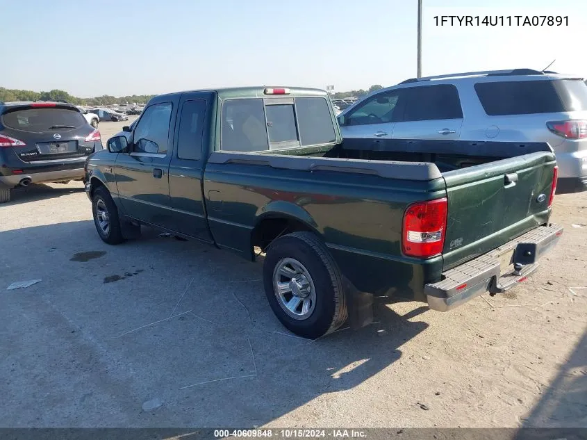 2001 Ford Ranger Edge/Xl/Xlt VIN: 1FTYR14U11TA07891 Lot: 40609848