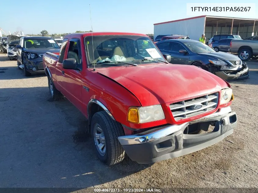 2001 Ford Ranger Edge/Xlt VIN: 1FTYR14E31PA56267 Lot: 40672373