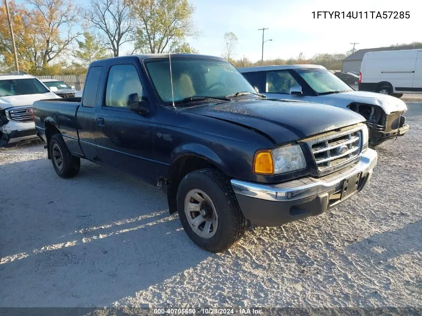 2001 Ford Ranger Edge/Xl/Xlt VIN: 1FTYR14U11TA57285 Lot: 40705650