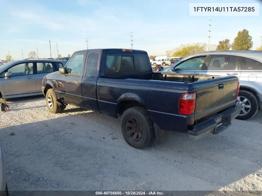 2001 Ford Ranger Edge/Xl/Xlt VIN: 1FTYR14U11TA57285 Lot: 40705650