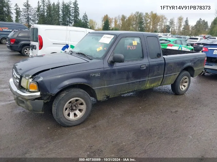 2001 Ford Ranger Edge/Xl/Xlt VIN: 1FTYR14V91PB78373 Lot: 40730089