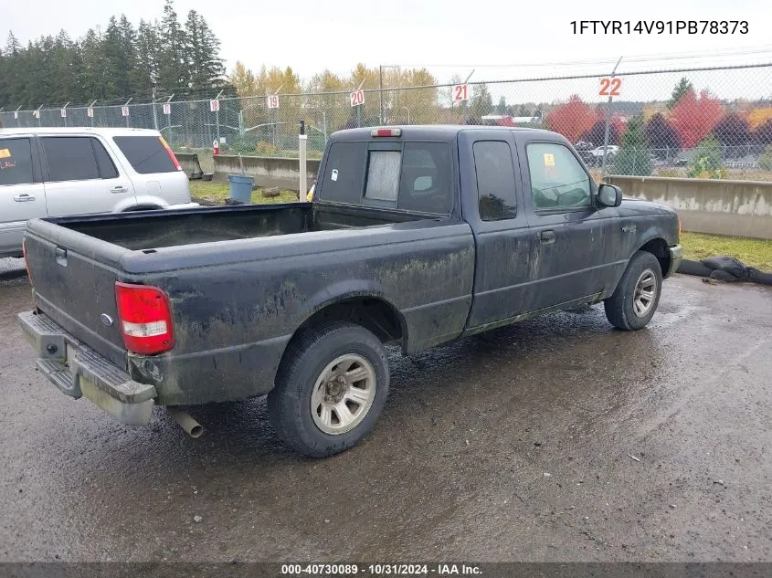 2001 Ford Ranger Edge/Xl/Xlt VIN: 1FTYR14V91PB78373 Lot: 40730089