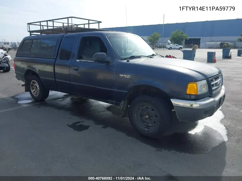 2001 Ford Ranger Edge/Xlt VIN: 1FTYR14E11PA59779 Lot: 40768092