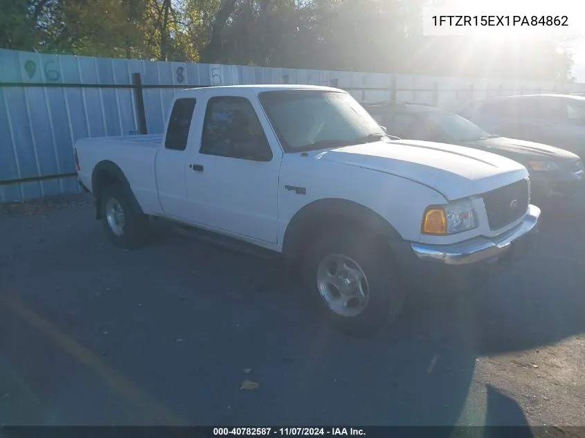 2001 Ford Ranger Edge/Xlt VIN: 1FTZR15EX1PA84862 Lot: 40782587