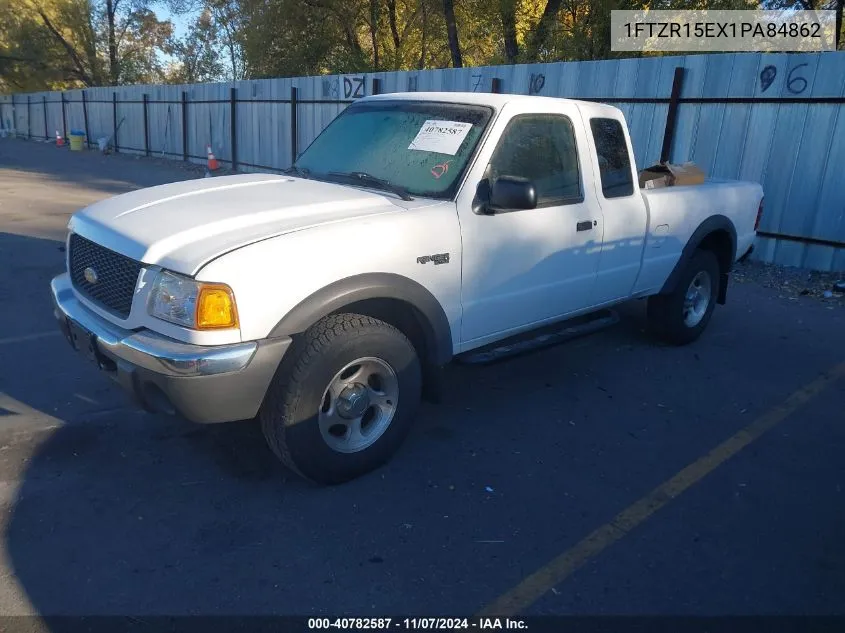 2001 Ford Ranger Edge/Xlt VIN: 1FTZR15EX1PA84862 Lot: 40782587