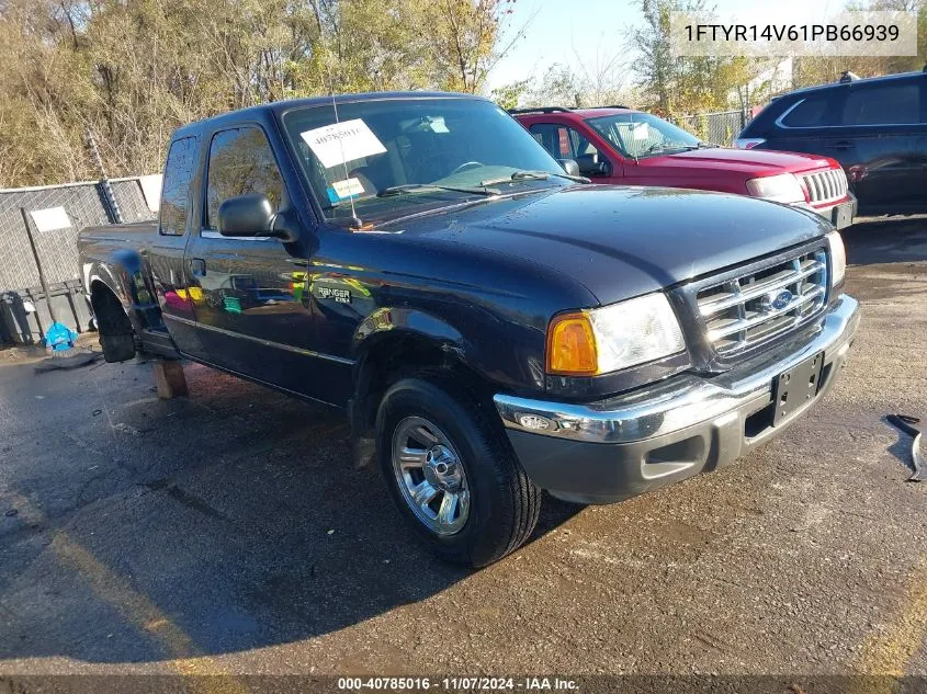 2001 Ford Ranger Edge/Xl/Xlt VIN: 1FTYR14V61PB66939 Lot: 40785016