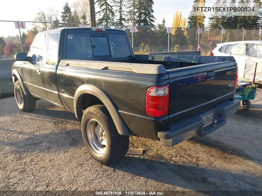 2001 Ford Ranger Edge/Xlt VIN: 1FTZR15EX1PB00834 Lot: 40791936