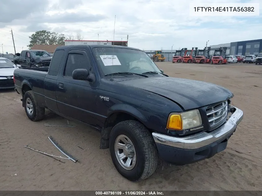 2001 Ford Ranger Edge/Xlt VIN: 1FTYR14E41TA56382 Lot: 40798109