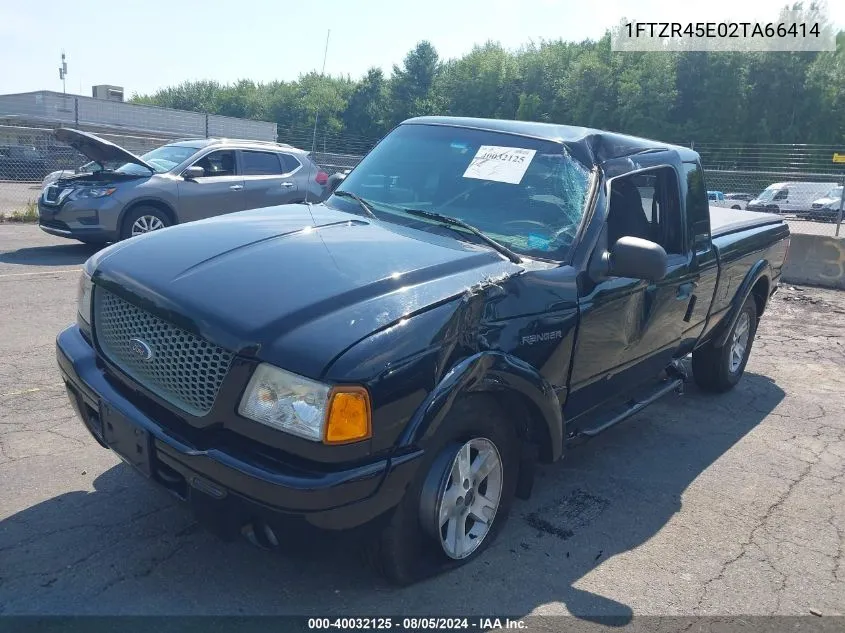 2002 Ford Ranger Edge/Xlt VIN: 1FTZR45E02TA66414 Lot: 40032125