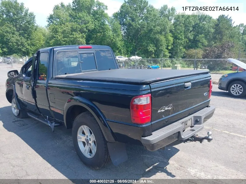 2002 Ford Ranger Edge/Xlt VIN: 1FTZR45E02TA66414 Lot: 40032125