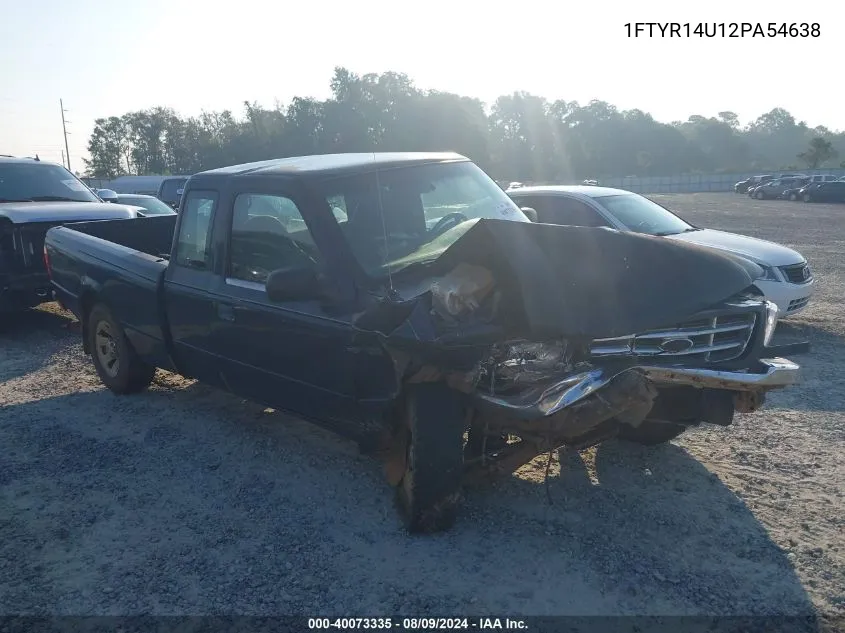 2002 Ford Ranger Edge/Tremor/Xl/Xlt VIN: 1FTYR14U12PA54638 Lot: 40073335