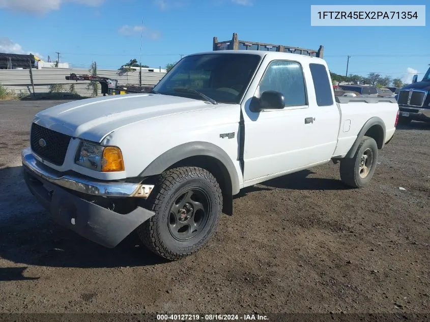 2002 Ford Ranger Edge/Xlt VIN: 1FTZR45EX2PA71354 Lot: 40127219