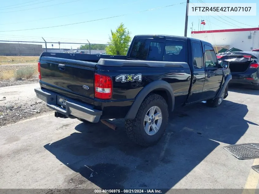 2002 Ford Ranger Edge/Xlt VIN: 1FTZR45E42TA07107 Lot: 40156975