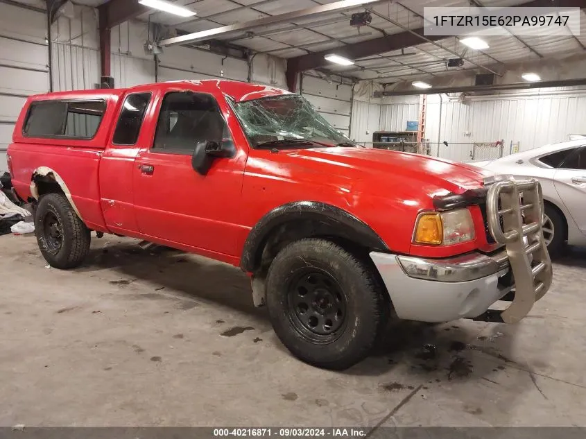 2002 Ford Ranger Xlt VIN: 1FTZR15E62PA99747 Lot: 40216871