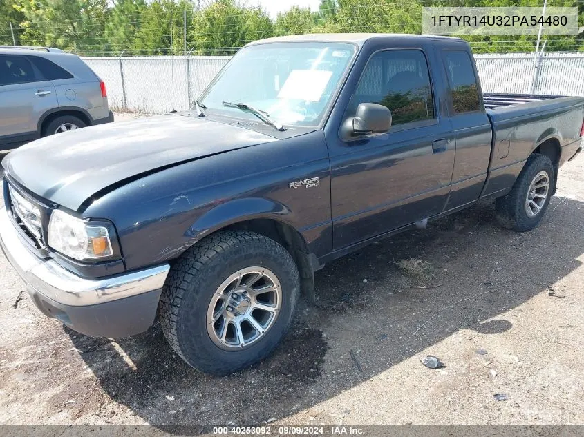 2002 Ford Ranger Edge/Tremor/Xl/Xlt VIN: 1FTYR14U32PA54480 Lot: 40253092