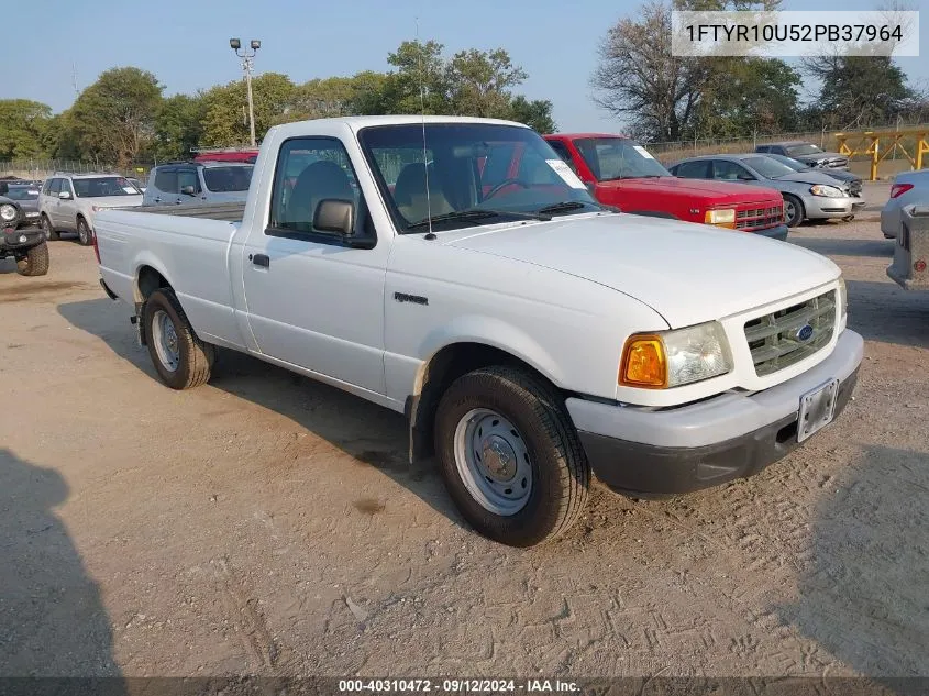 2002 Ford Ranger VIN: 1FTYR10U52PB37964 Lot: 40310472