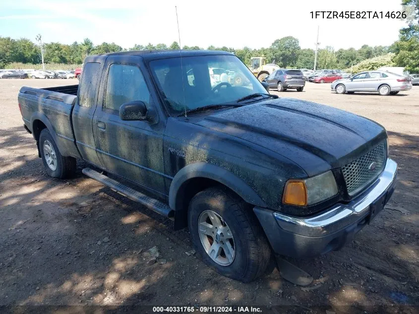 2002 Ford Ranger Edge/Xlt VIN: 1FTZR45E82TA14626 Lot: 40331765