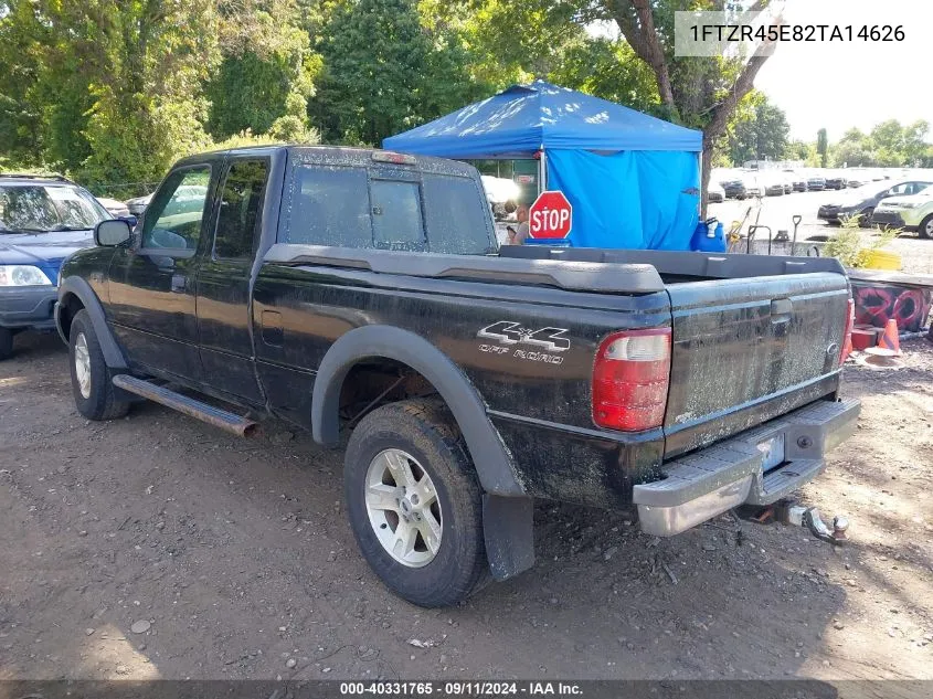 2002 Ford Ranger Edge/Xlt VIN: 1FTZR45E82TA14626 Lot: 40331765