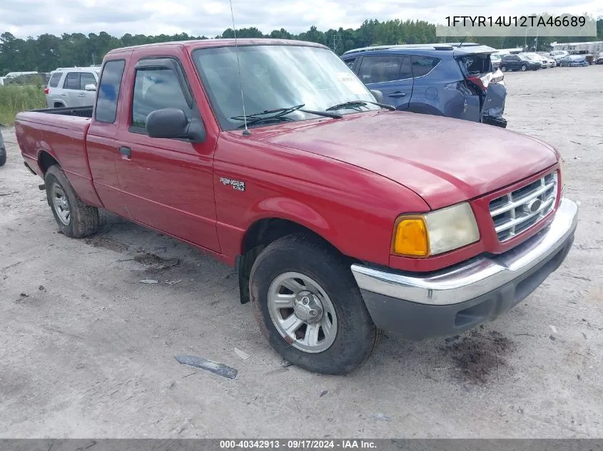 2002 Ford Ranger Edge/Tremor/Xl/Xlt VIN: 1FTYR14U12TA46689 Lot: 40342913