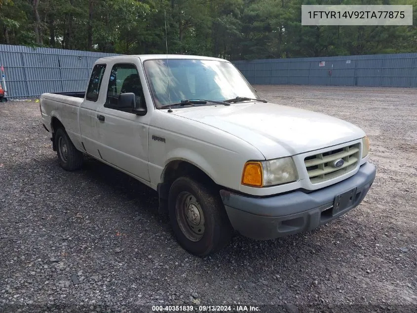 2002 Ford Ranger Edge/Tremor/Xl/Xlt VIN: 1FTYR14V92TA77875 Lot: 40351839