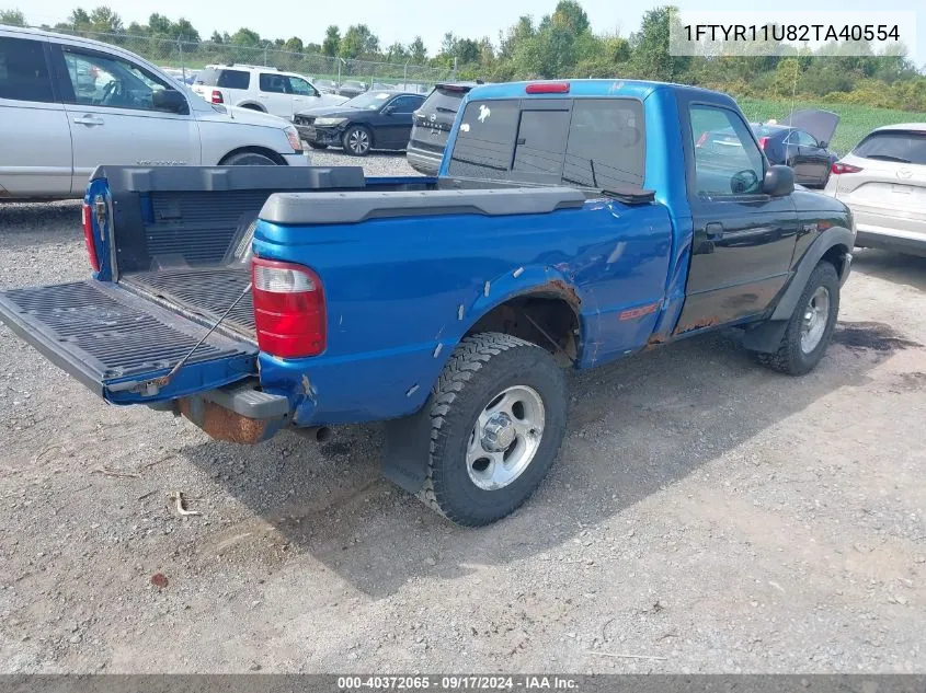 1FTYR11U82TA40554 2002 Ford Ranger Edge