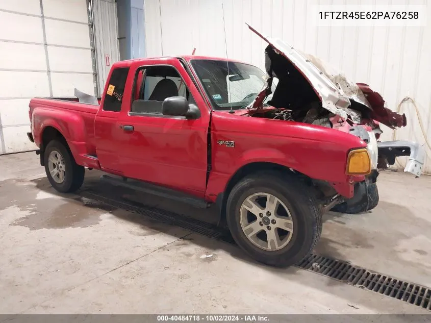 2002 Ford Ranger Edge/Xlt VIN: 1FTZR45E62PA76258 Lot: 40484718