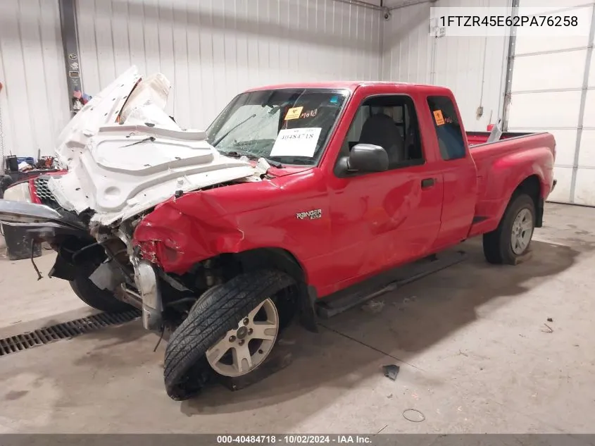 2002 Ford Ranger Edge/Xlt VIN: 1FTZR45E62PA76258 Lot: 40484718