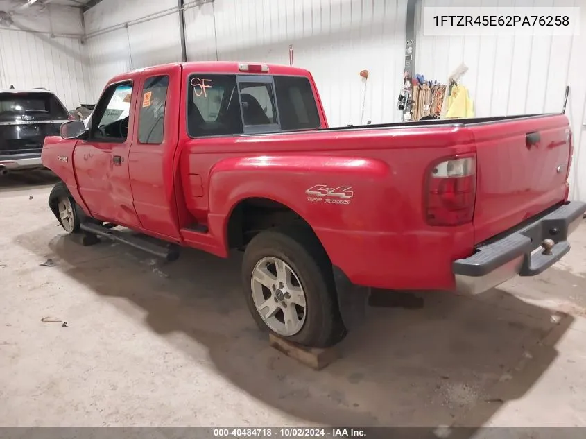 2002 Ford Ranger Edge/Xlt VIN: 1FTZR45E62PA76258 Lot: 40484718