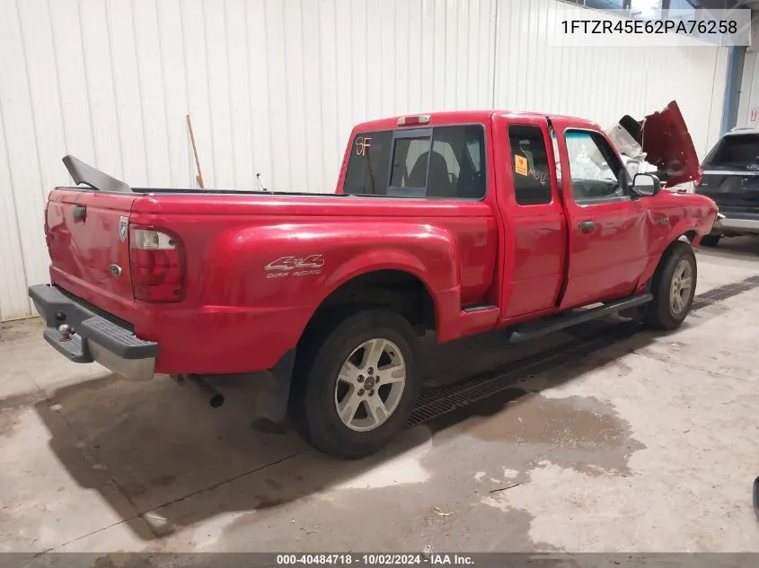 2002 Ford Ranger Edge/Xlt VIN: 1FTZR45E62PA76258 Lot: 40484718