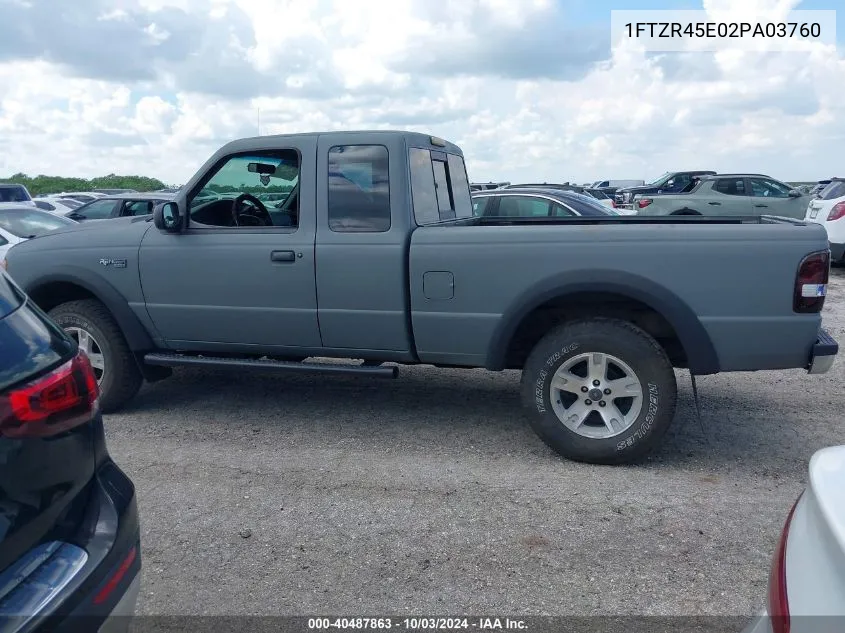 2002 Ford Ranger Edge/Xlt VIN: 1FTZR45E02PA03760 Lot: 40487863