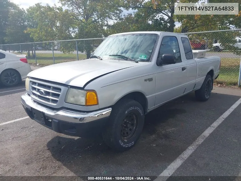 2002 Ford Ranger Edge/Tremor/Xl/Xlt VIN: 1FTYR14V52TA64833 Lot: 40531644