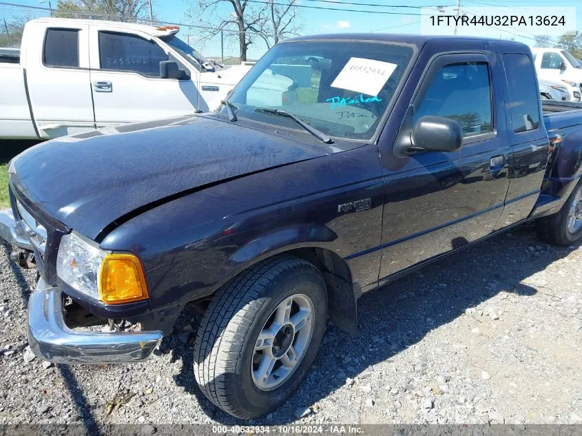 2002 Ford Ranger Edge/Tremor/Xlt VIN: 1FTYR44U32PA13624 Lot: 40532934