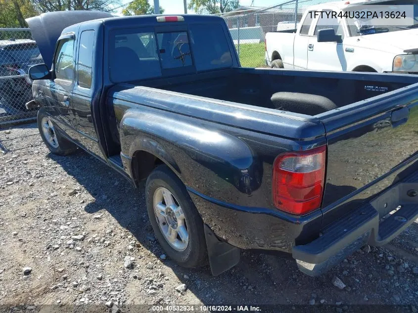 2002 Ford Ranger Edge/Tremor/Xlt VIN: 1FTYR44U32PA13624 Lot: 40532934