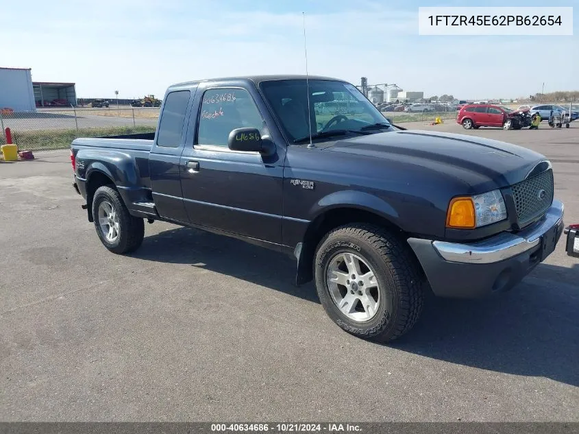 2002 Ford Ranger Edge/Xlt VIN: 1FTZR45E62PB62654 Lot: 40634686