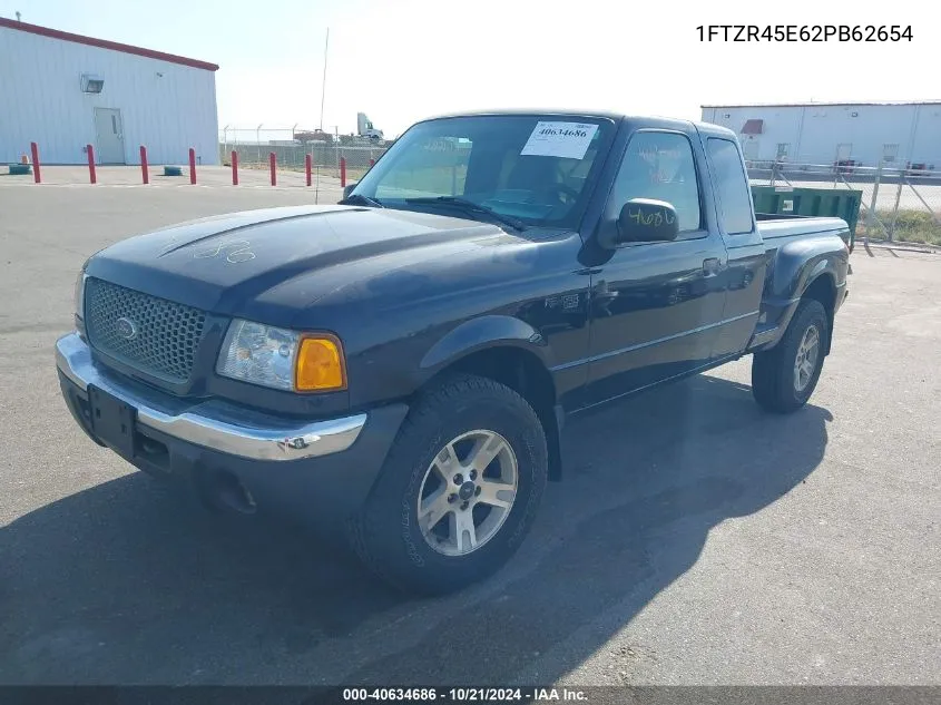 2002 Ford Ranger Edge/Xlt VIN: 1FTZR45E62PB62654 Lot: 40634686