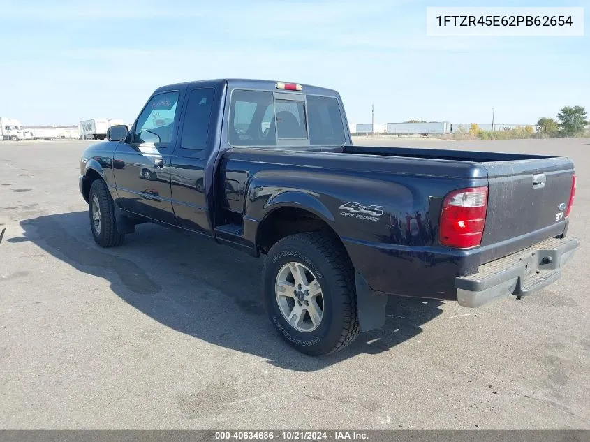 2002 Ford Ranger Edge/Xlt VIN: 1FTZR45E62PB62654 Lot: 40634686