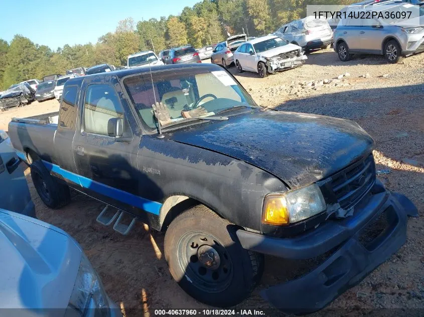 2002 Ford Ranger Edge/Tremor/Xl/Xlt VIN: 1FTYR14U22PA36097 Lot: 40637960