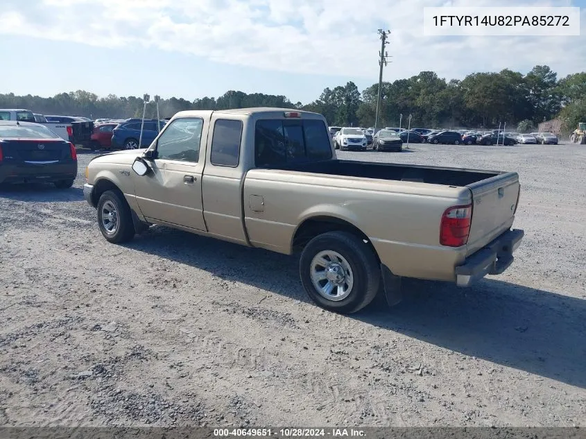 2002 Ford Ranger Edge/Tremor/Xl/Xlt VIN: 1FTYR14U82PA85272 Lot: 40649651