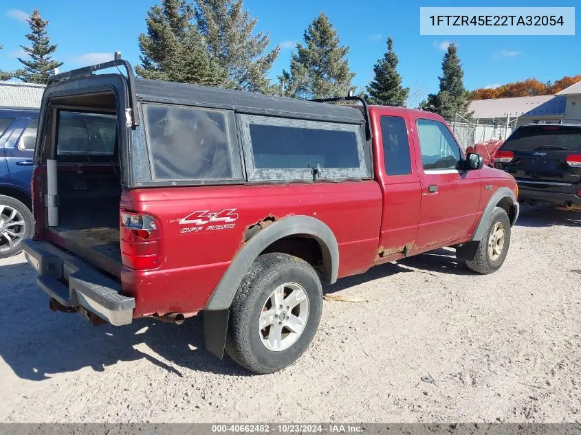 2002 Ford Ranger Edge/Xlt VIN: 1FTZR45E22TA32054 Lot: 40662482