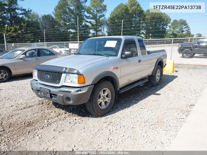 2002 Ford Ranger Edge/Xlt VIN: 1FTZR45E22PA13738 Lot: 40677252