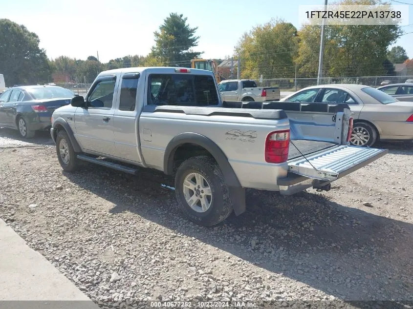 2002 Ford Ranger Edge/Xlt VIN: 1FTZR45E22PA13738 Lot: 40677252