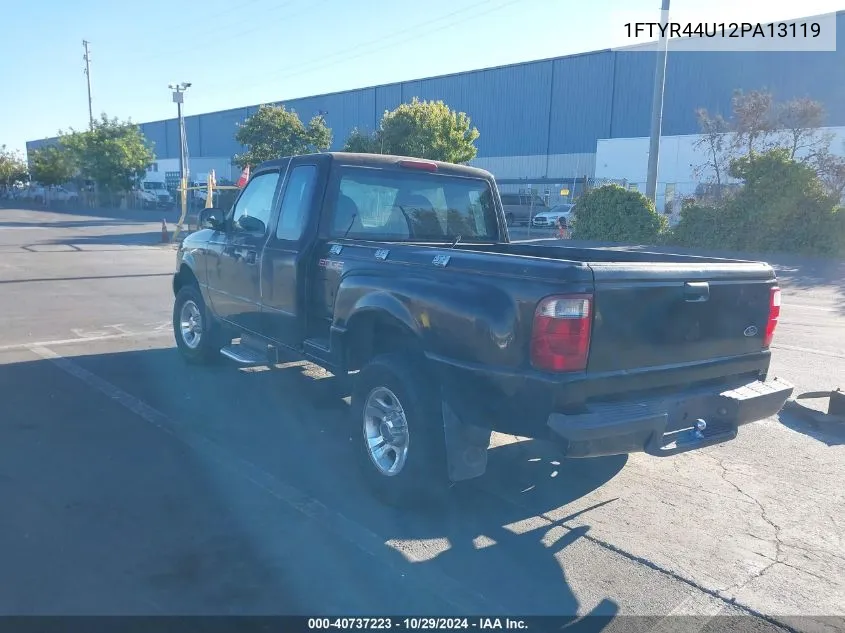 2002 Ford Ranger Edge Plus/Tremor/Xlt Appearance VIN: 1FTYR44U12PA13119 Lot: 40737223