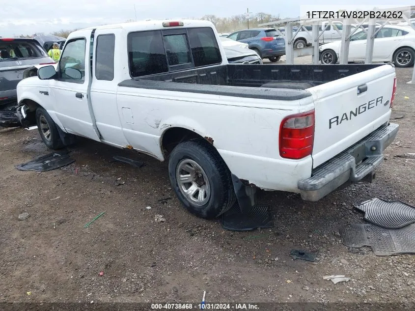 2002 Ford Ranger Edge/Tremor/Xl/Xlt VIN: 1FTZR14V82PB24262 Lot: 40738468